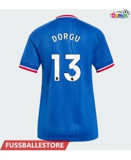 Günstige Manchester United Patrick Dorgu #13 Auswärtstrikot Damen 2026-27 Kurzarm